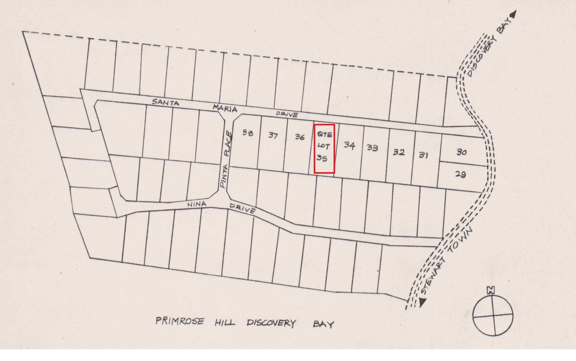 Detailed location of the lot